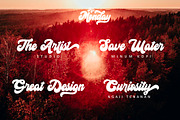 Hi Monday Script, a Script Font by Rudhi Sasmito (Thumbnail 4 of 7)