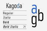 Kagoda – Modern Sans Serif Font, a Sans Serif Font by Sronstudio (Thumbnail 14 of 16)