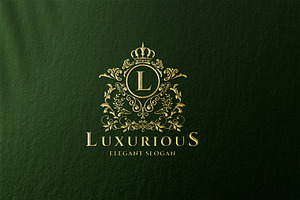 Luxurious Elegant Letter L Logo