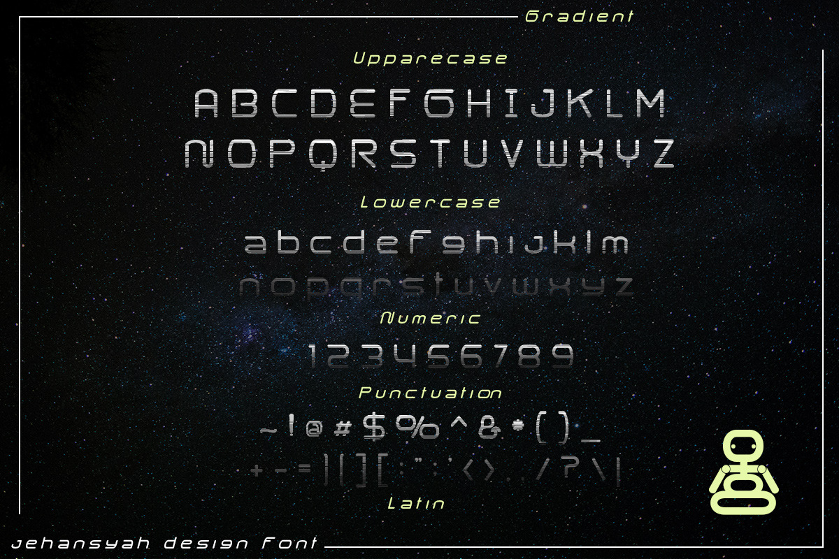 Galactic Monkey, a Sans Serif Font by Bramcreative (Photo 9 of 10)