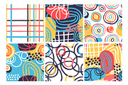 6 FUNKY PATTERNS, a Pattern Graphic by Nastya Tkachova (Thumbnail 3 of 5)