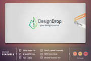 Design Drop - Logo Template, a Branding & Logo Template by DynamikMedia (Thumbnail 1 of 4)
