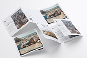Square Trifold Brochure Mockups, a Print Template by Mockups by Carlos Viloria (Thumbnail 23 of 23)