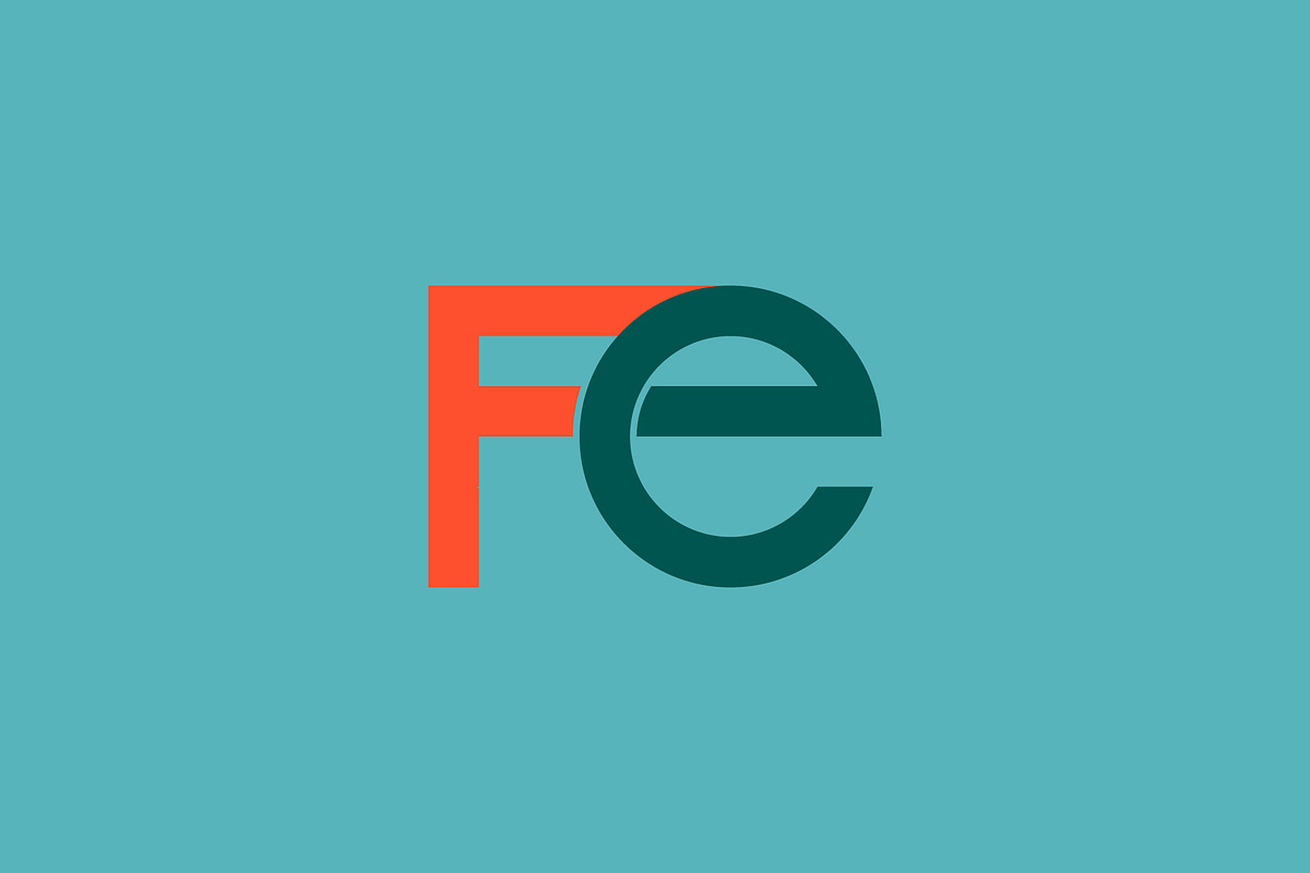 Letter FE Logo Design, a Branding & Logo Template by Salman Shop (Photo 1 of 4)