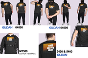 Studio Mockup Clothing Bundle Full, a Shirt Mockup by Infinity Mockups (Thumbnail 3 of 14)