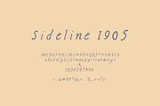 Sideline 1905 Authentic Vintage Font, a Serif Font by Jeffry Macpherson Visuals (Thumbnail 5 of 7)