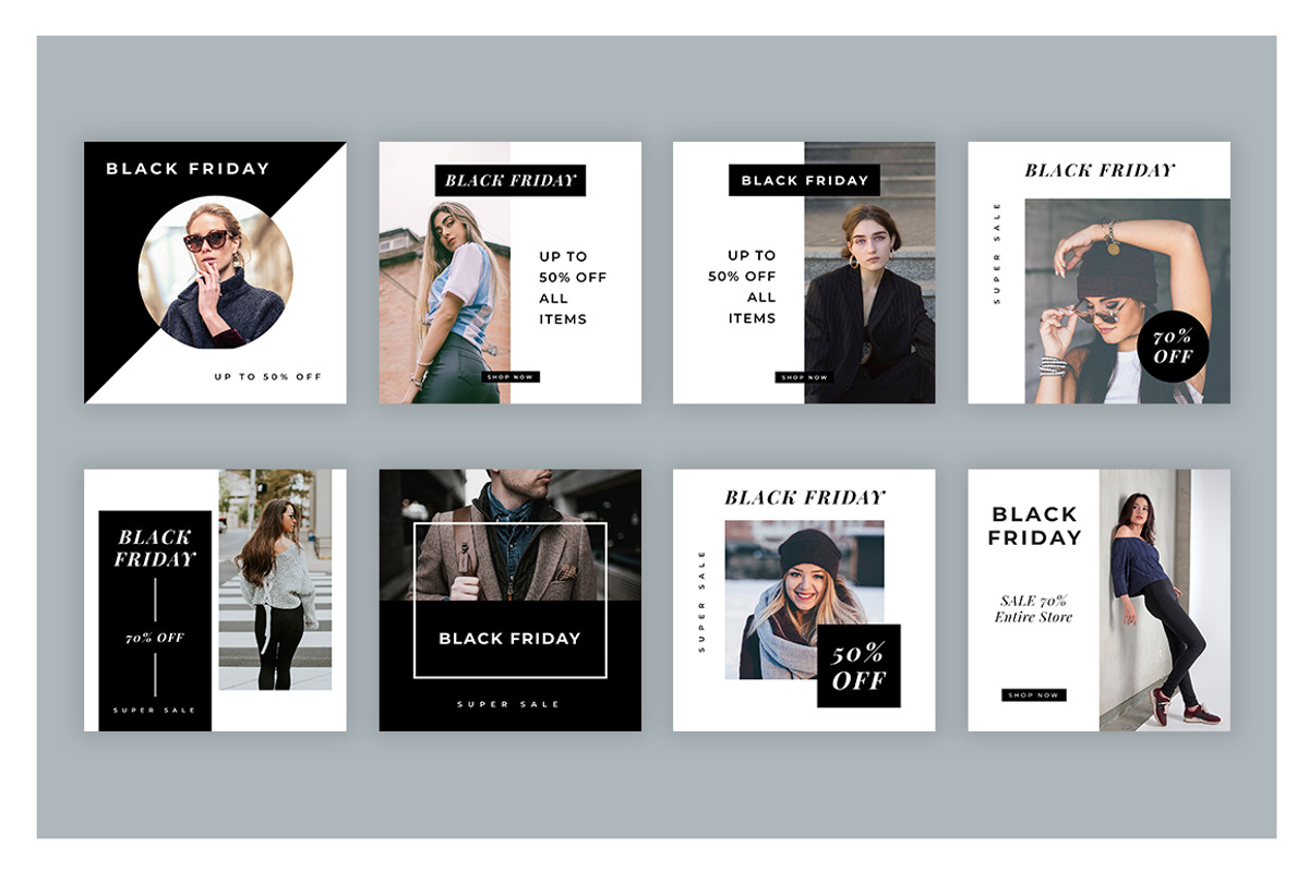 Ultimate Black Friday Social Media, a Social Media Template by MinimalStudioCo (Photo 44 of 67)