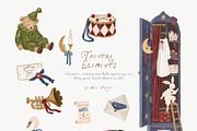Christmas Theatre Clipart 230+, a Seasonal Illustration by Muse Artist (Thumbnail 21 of 22)
