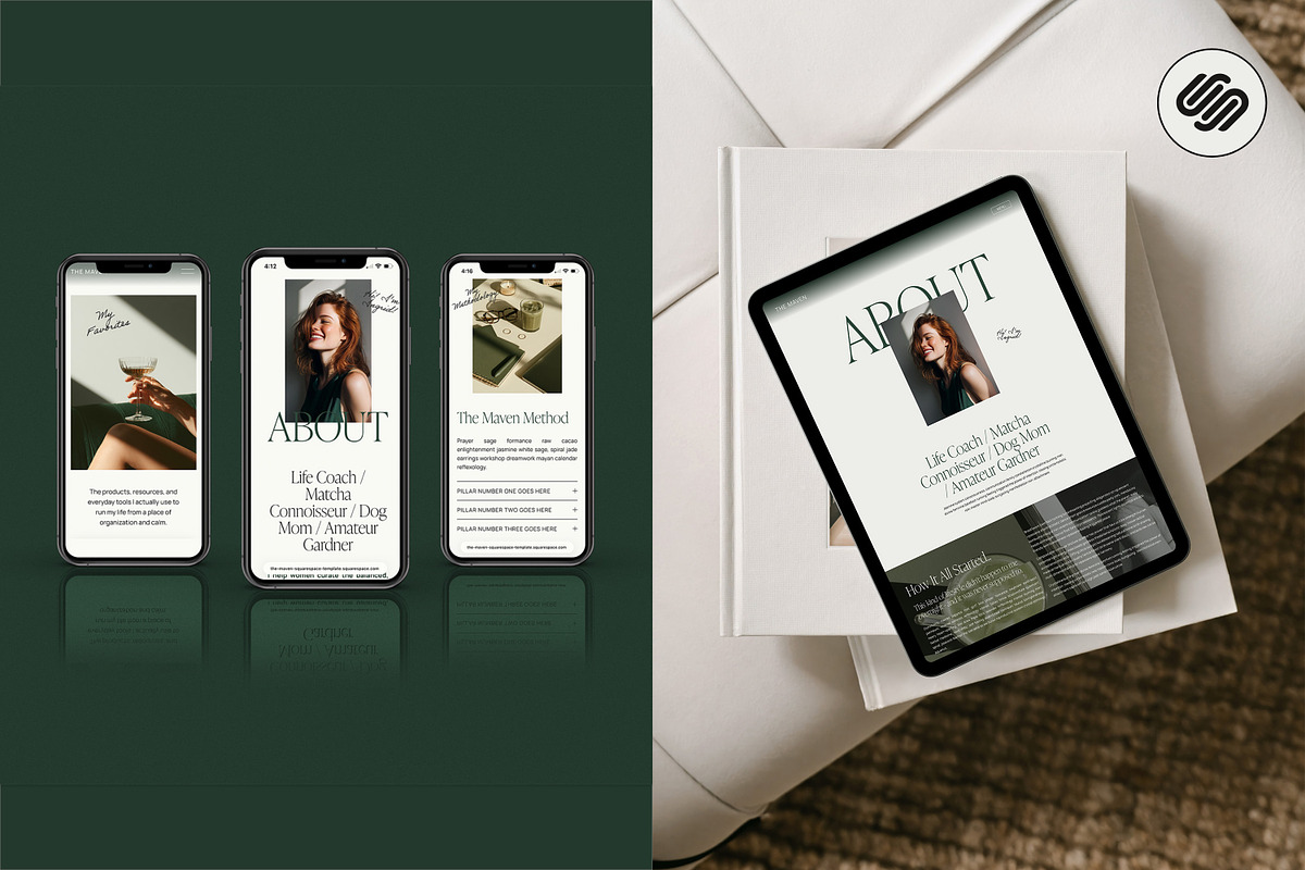 NEW | Squarespace + Course Template, a Squarespace Template by Glo Design Studio (Photo 6 of 12)