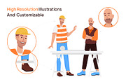 Real Estate Flat Illustrations, a Person Illustration by Vectors Market (Thumbnail 3 of 8)