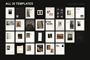 INDEX PAPERS | 30 Canva Templates, a Social Media Template by BlancheStudio (Thumbnail 9 of 9)