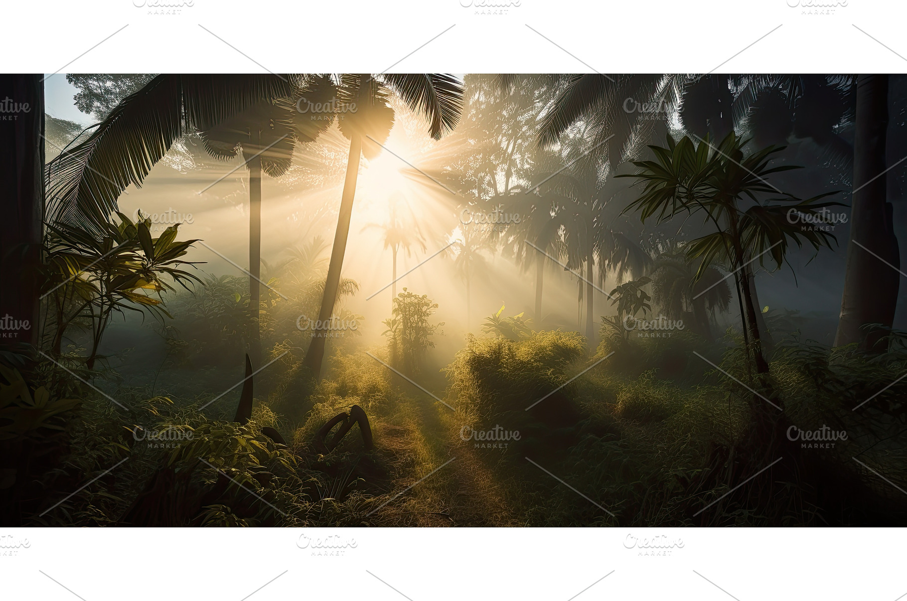 Landscape of rainforest, a Nature Photo by Neirfy