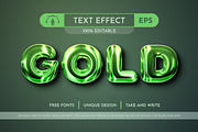 5 Metal Editable Text Effects, a Layer Style Add-On by rwgusev (Thumbnail 7 of 7)
