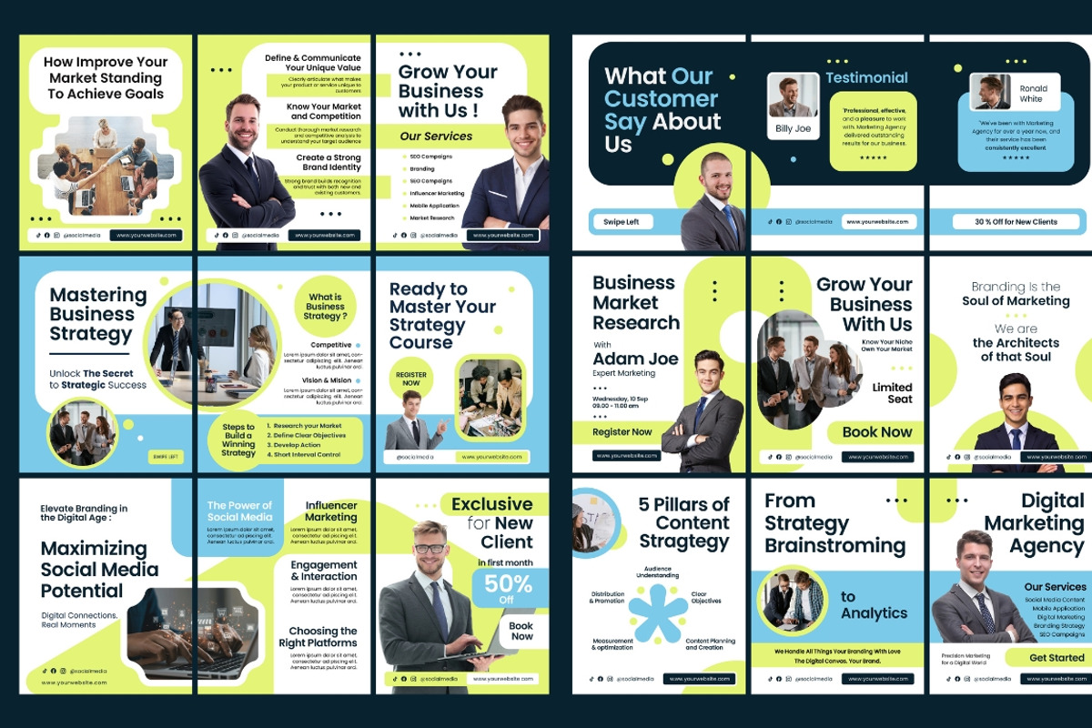 Business Agency | Instagram Carousel preview 3