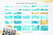 Celestial Landscape Abstract Creator, a Texture Illustration by Julie&Taily (Thumbnail 4 of 25)