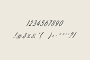 Bangeline Pahronia Calligraphy Font, a Handwritten Font by UICreative (Thumbnail 5 of 12)