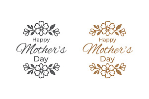 Elegant Mother’s Day Logo Design, a Branding & Logo Template by MadeByShahbaz