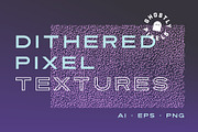 Dithered Pixel Textures, a Texture Graphic by GhostlyPixels (Thumbnail 1 of 12)