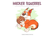Set of Cartoon Squirrels 02. Craft, an Animal Illustration by KENO Mascots (Thumbnail 6 of 7)