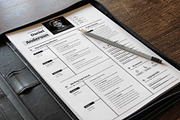 Resume Cv Template Word Apple Pages, a Resume Template by Tbunny (Thumbnail 3 of 6)