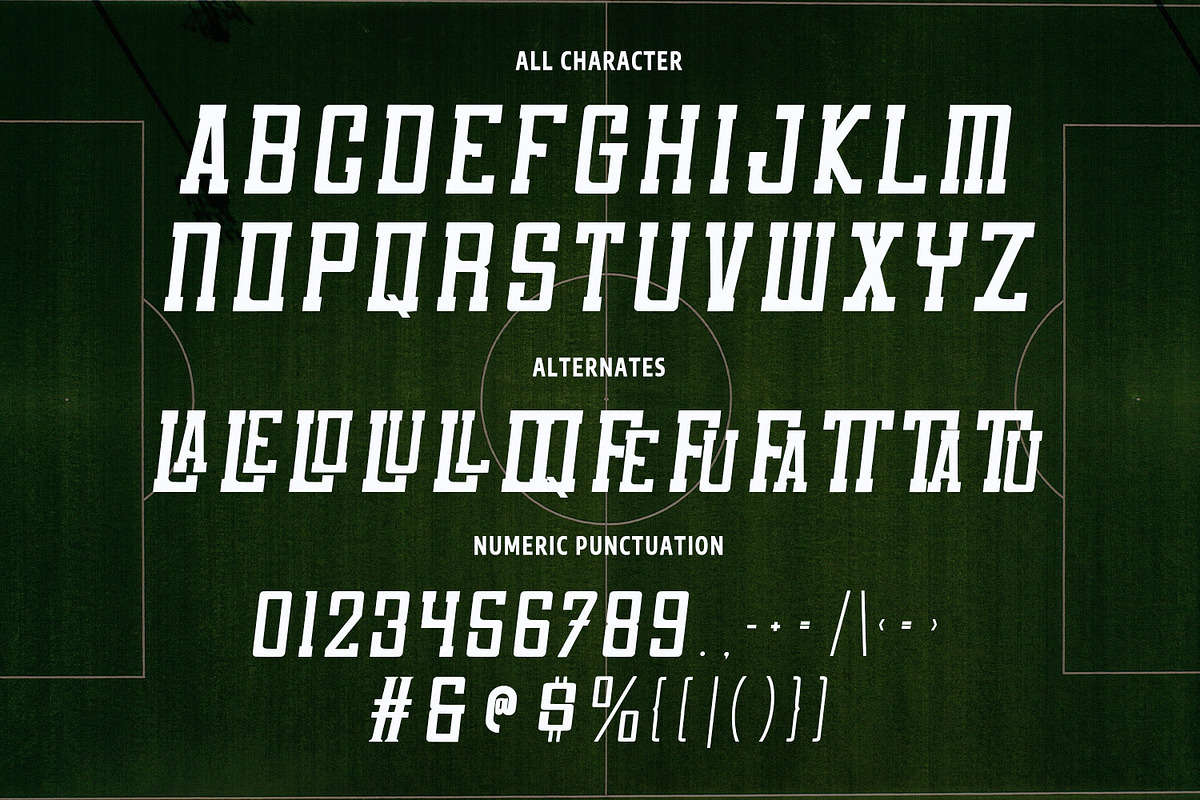 Sportzenn Bold Athletic Sport Font, a Slab Serif Font by Maulana Creative (Photo 6 of 7)