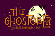 Ghostober | Layered Typeface, a Font by Garisman Std (Thumbnail 1 of 9)