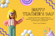 Back To School is a decorative font, a Handwritten Font by Brown Cupple (Thumbnail 4 of 8)