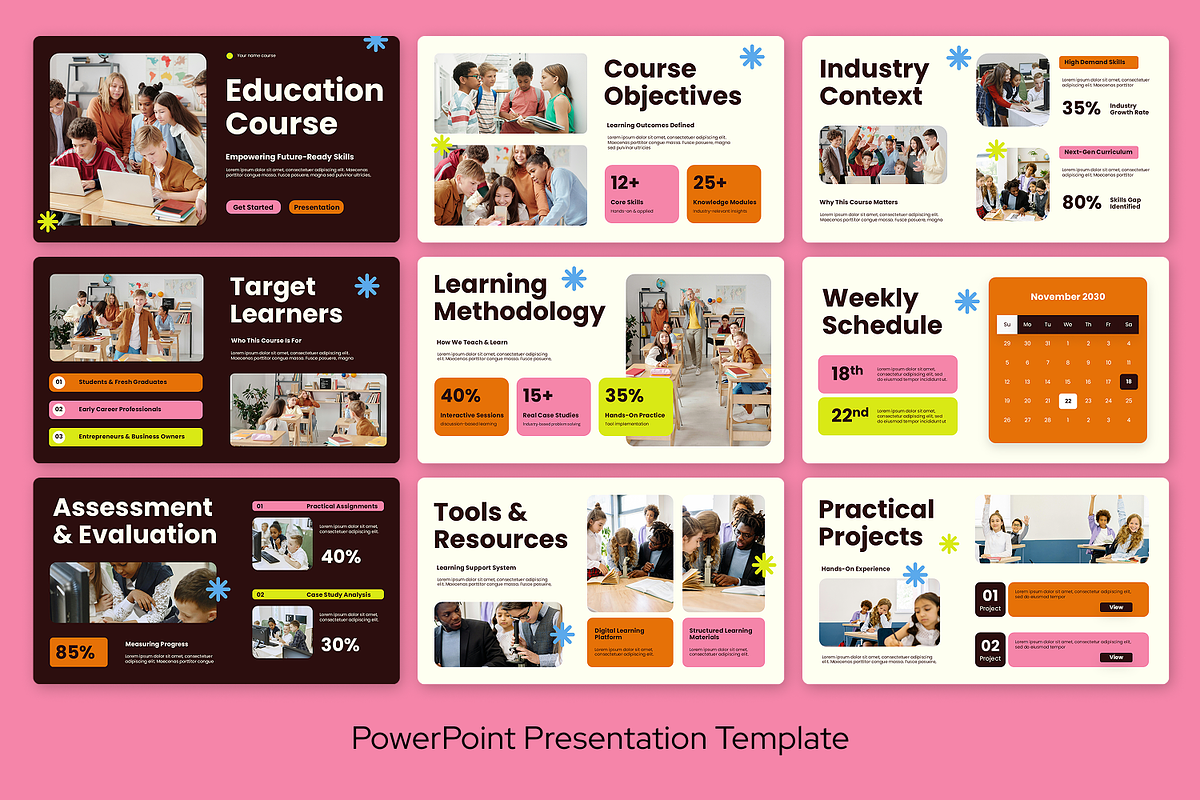 Education Course Powerpoint, a Presentation Template by Sixtemp (Photo 2 of 3)