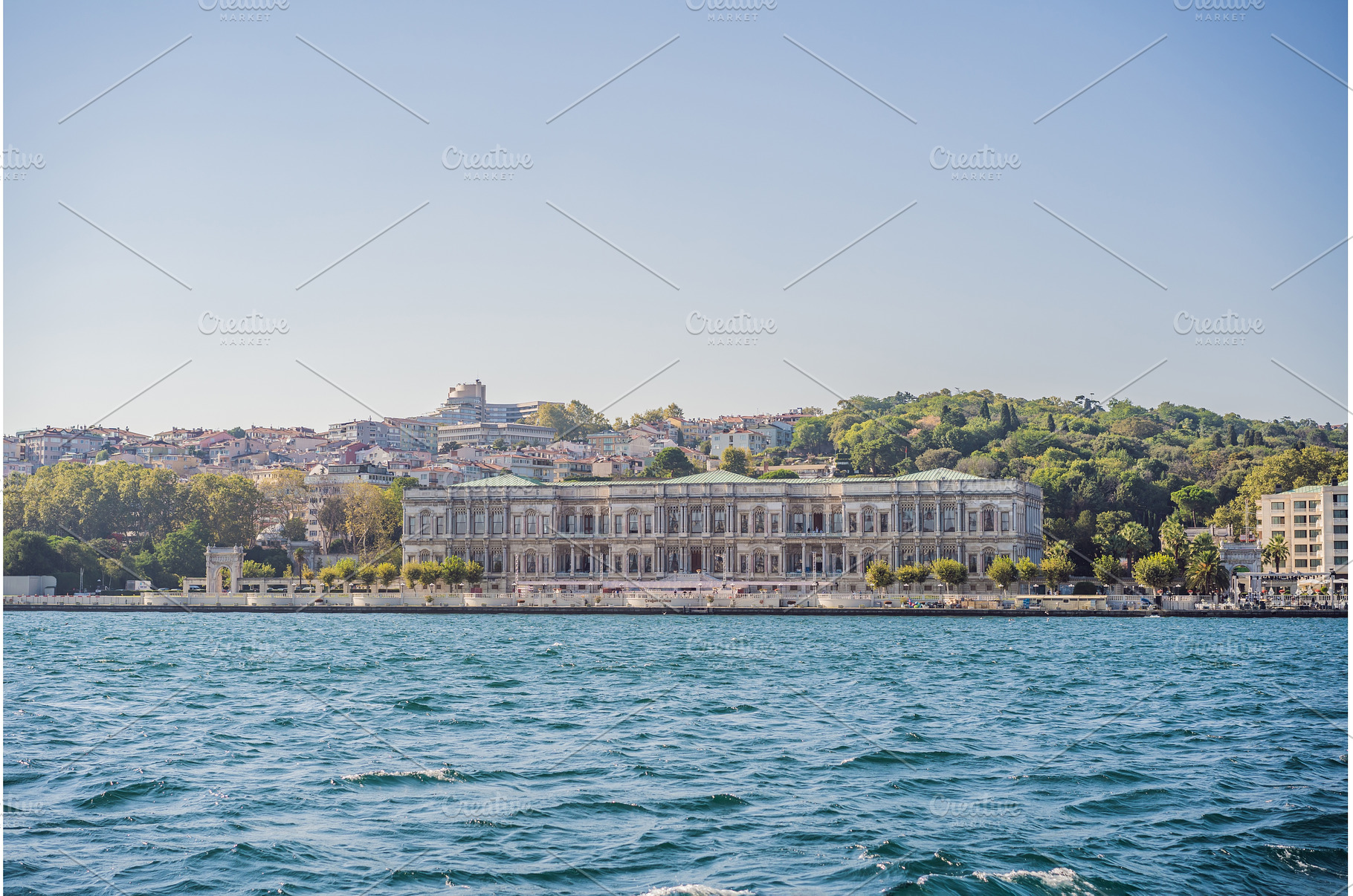 landscape scenery of Dolmabahce, an Architecture Photo by Elizaveta Galitskaya