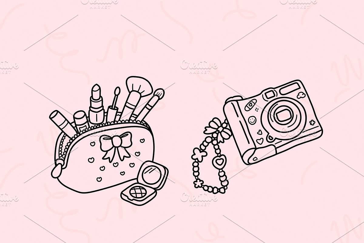 Bold & Easy Cozy Girl Coloring Book, a Decorative Illustration by Neon Studio (Photo 3 of 4)