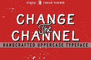 Change the Channel - Handmade Font, a Sans Serif Font by Studio FabianFischer (Thumbnail 1 of 5)