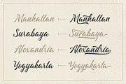Majestika - Clean Brush Script, a Script Font by Letterhend Studio (Thumbnail 4 of 9)
