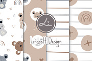 Cute cartoon koala seamless pattern, a Graphic by lindoet23 (Thumbnail 1 of 4)