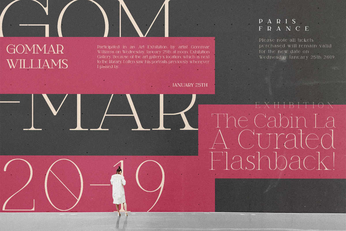 Pythagoras, a Serif Font by FactoryType Studio (Photo 4 of 12)
