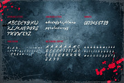 Wotten Blood - Horror Brush Font, a Handwritten Font by Dhabee (Thumbnail 2 of 8)