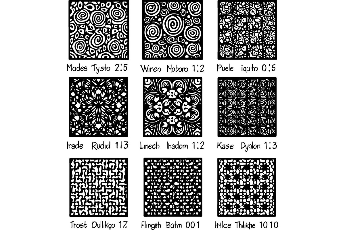 Black Lasercut Panel Bundle, a Graphic by Designer_Momina (Photo 13 of 13)