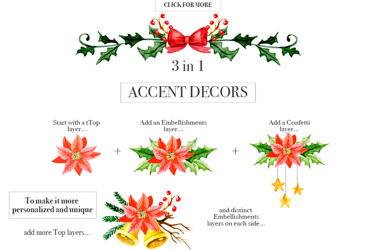 Christmas Decoration Creator, a Decorative Illustration by Maria Zebroff (Photo 2 of 4)
