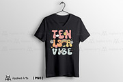 Ten is a Vibe, Groovy 10th Birthday, an Object Graphic by Applied Arts (Thumbnail 3 of 4)