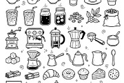 Cute doodle cartoon coffee shop, a Food Illustration by Voodz_shop (Thumbnail 2 of 3)