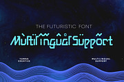 Maoxiew - Futuristic Font, a Handwritten Font by Dhabee (Thumbnail 6 of 12)