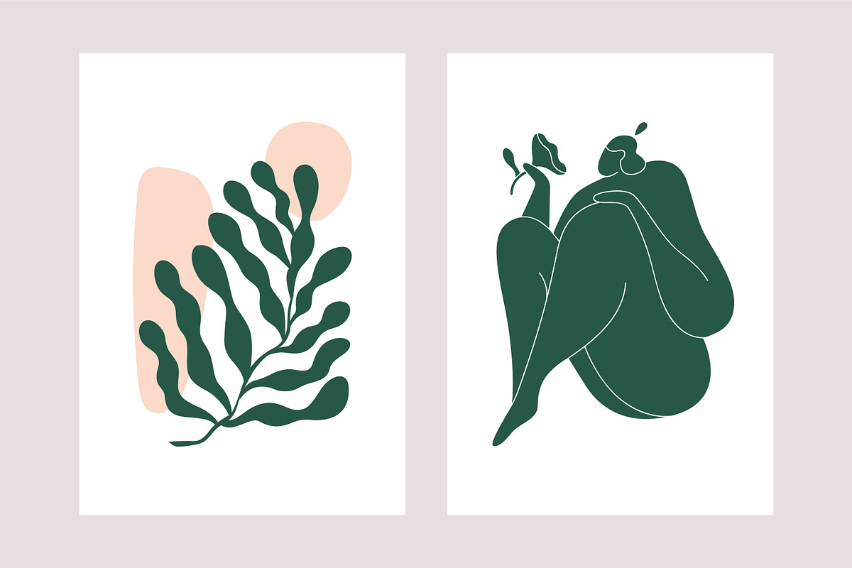 Abstract contemporary posters, a Decorative Illustration by Good Studio (Photo 2 of 20)