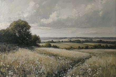 Classical meadow landscape, a Nature Photo by MistyDay