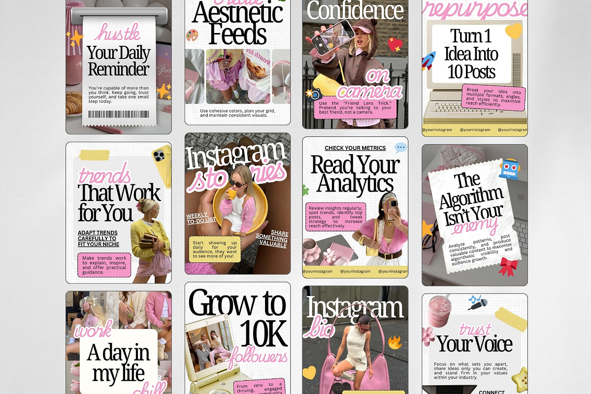 Social Media Influencer Templates, a Social Media Template by ZenSocialDesigns (Photo 2 of 9)