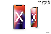 iPhone Xs Mock-ups Pack, an iPhone Mockup by Interbrand (Thumbnail 3 of 9)