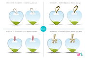 Heart Ceramic Ornament Canva Mockup, a Mockup by Mockup Scene (Thumbnail 5 of 18)