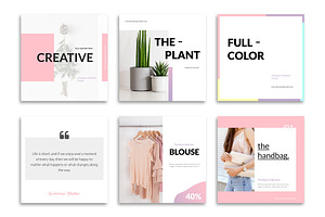 Beca - Instagram Posts Template