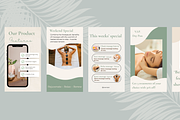 Spa-Wellness Canva IG posts &stories, a Social Media Template by Ana Life Design (Thumbnail 5 of 7)