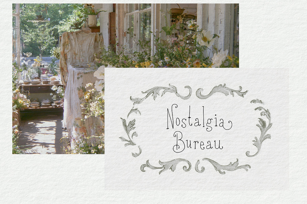 Book Lovers Society Whimsical Serif, a Handwritten Font by PeachCreme (Photo 4 of 11)