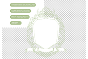 Whimsical Wedding Crests PNG, an Illustration by TatiMockup (Thumbnail 6 of 6)