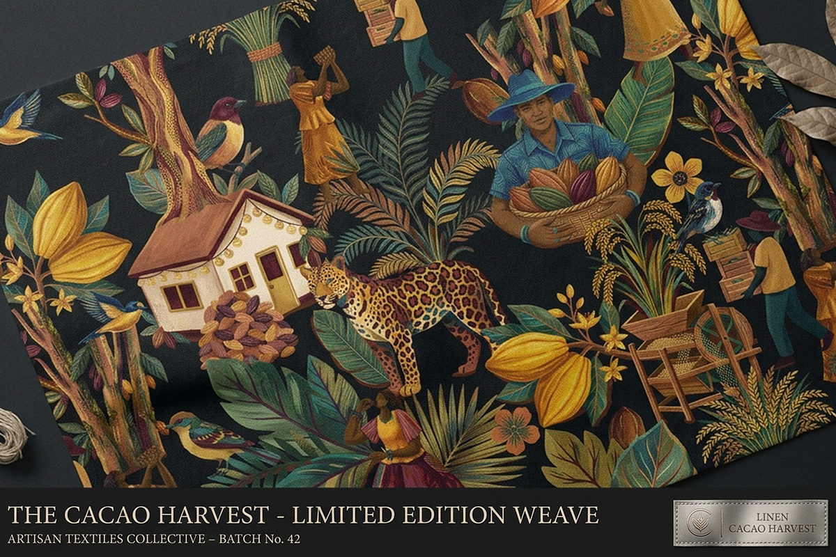 Cacao Luxury Pattern design, a Pattern Graphic by Luiz da Rolt Grathwohl (Photo 13 of 20)